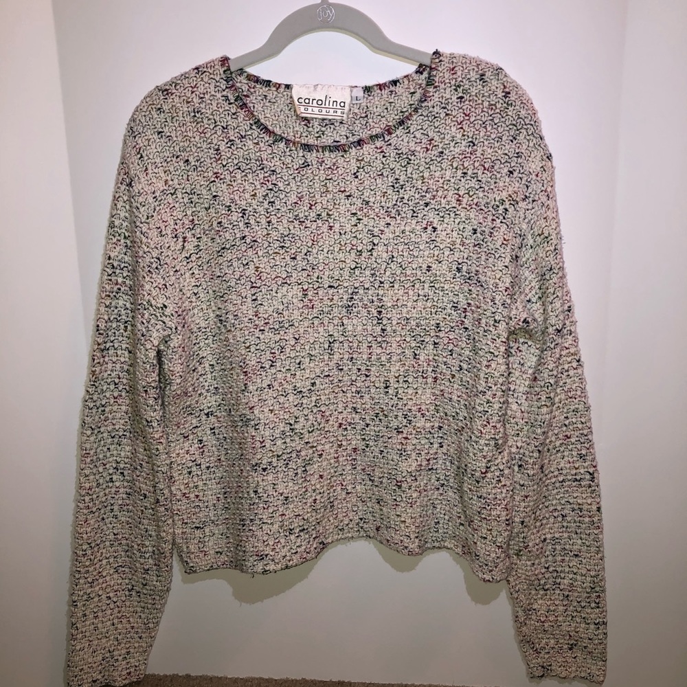Carolina Colours Knit Sweater - L